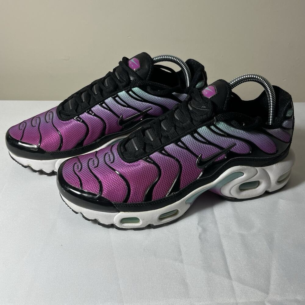 Nike Air Max Plus TN CD0609-300 Aurora/Hyper Violet YOUTH 5‎ - Picture 3 of 10